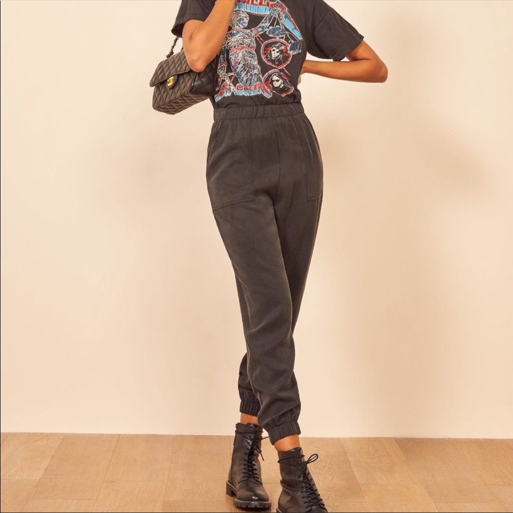 Reformation Montana Pants pullon Jogger Style XL